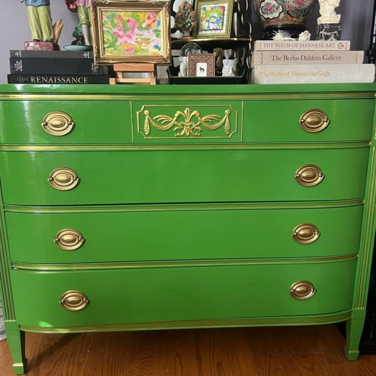 Lacuered Vintage Dresser