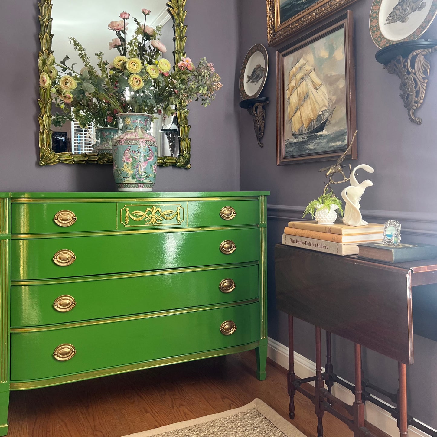 Lacuered Vintage Dresser